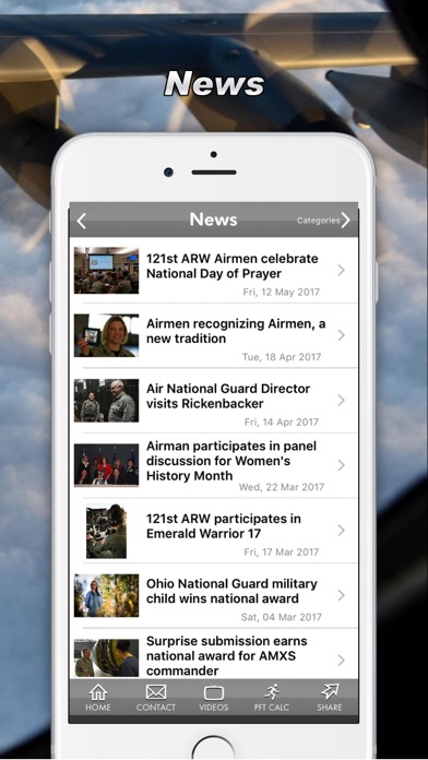 121st Air Refueling Wing screenshot 3