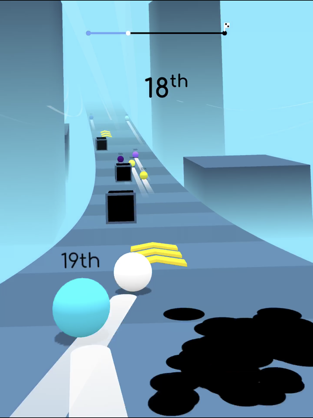 Balls Race, game for IOS