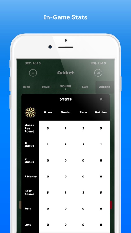Score Darts Cricket and X01 screenshot-5