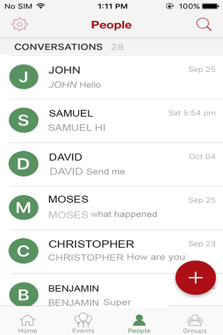 HowdyDo Messenger-Chat screenshot 2