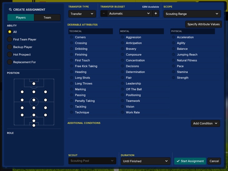 Football Manager Touch 2018