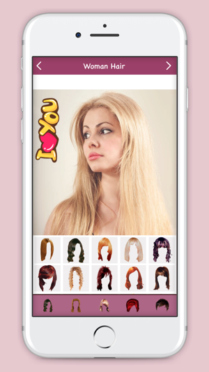 Woman Hair Style : Hair Salon(圖2)-速報App