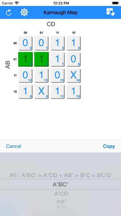 Karnaugh & Algebraic Minimizer