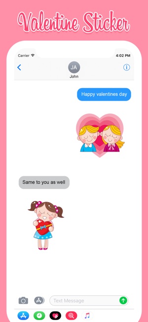 Valentine's Love  Emojis(圖4)-速報App