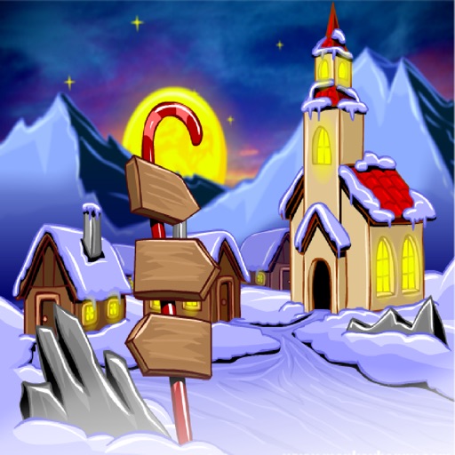 Happy Monkey - Snow town icon