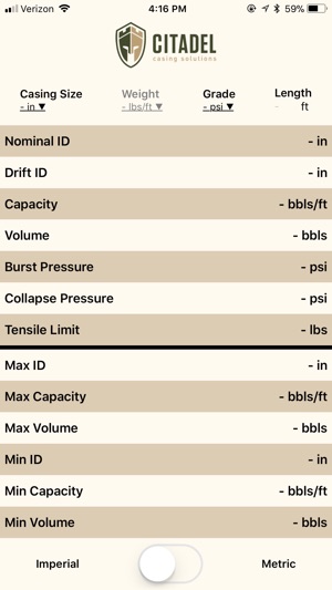 Citadel Casing Calculator(圖1)-速報App