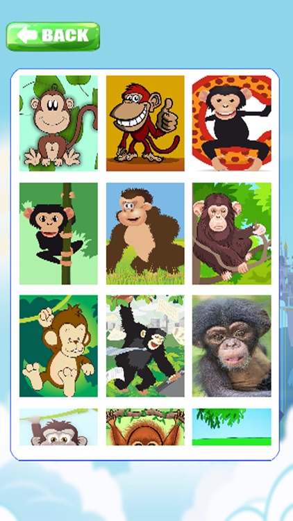 Puzzles Chimpanzee Page Jigsaw Learning Games