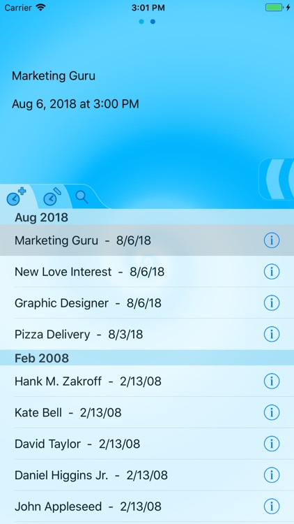 Recent Contacts