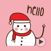 Elaf - Snowman Emoji GIF