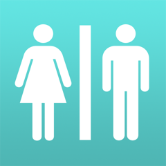 WC Toilette Badezimmer Toilette Info Sharing-Karte