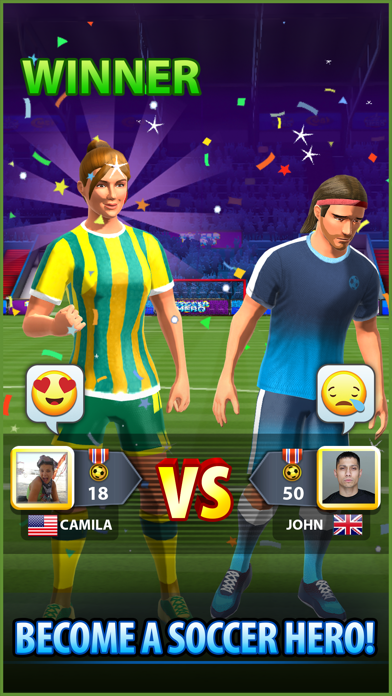 Soccer! Hero - Football Games Screenshot 5