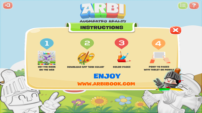 How to cancel & delete ARBI Color - Augmented Reality from iphone & ipad 3