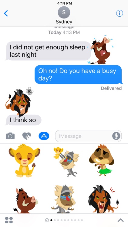 Disney Stickers: The Lion King screenshot-0