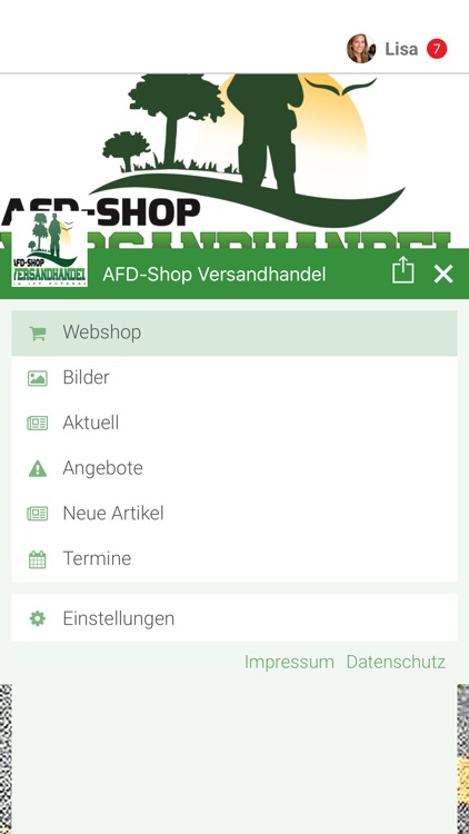 AFD-Shop Versandhandel