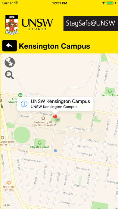 How to cancel & delete StaySafe@UNSW from iphone & ipad 4