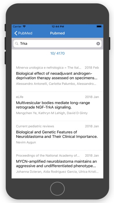 PubMed-LifeScienceEcoSystem screenshot 2