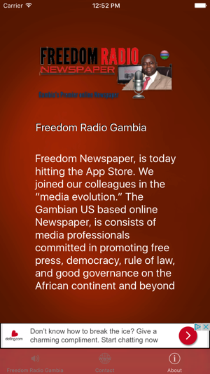 Gambia Freedom Radio(圖2)-速報App