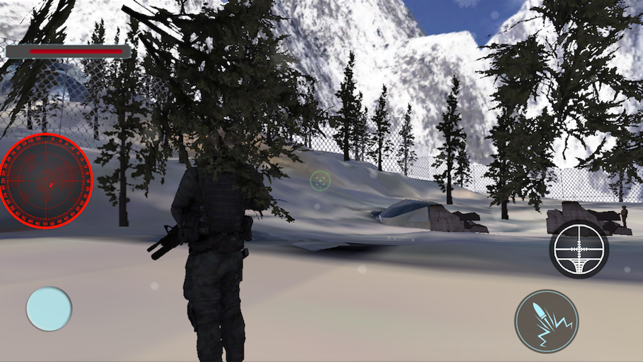 Winter Commando Action 3D(圖2)-速報App