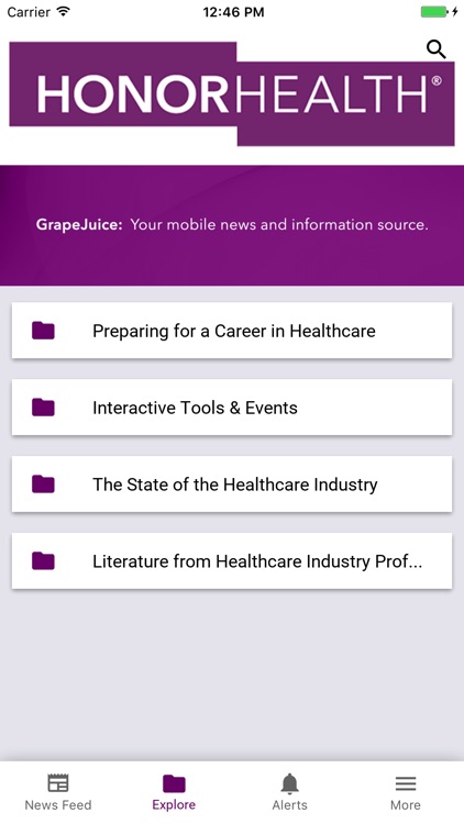 GrapeJuice: Your mobile app