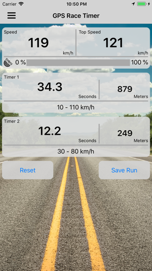 GPS Race Timer