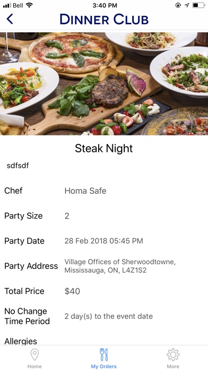 Dinner Club App screenshot-3