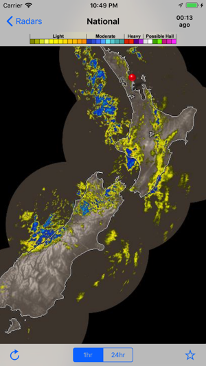 Rain Radar New Zealand(圖3)-速報App