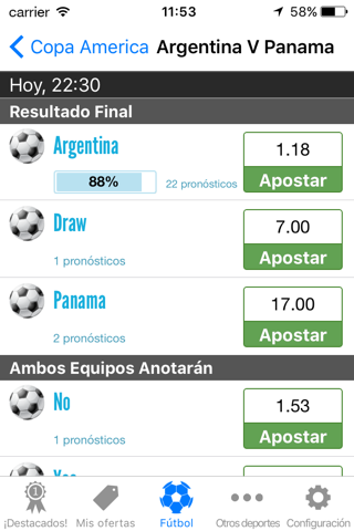 Pronosticos Deportivos de OLBG screenshot 2