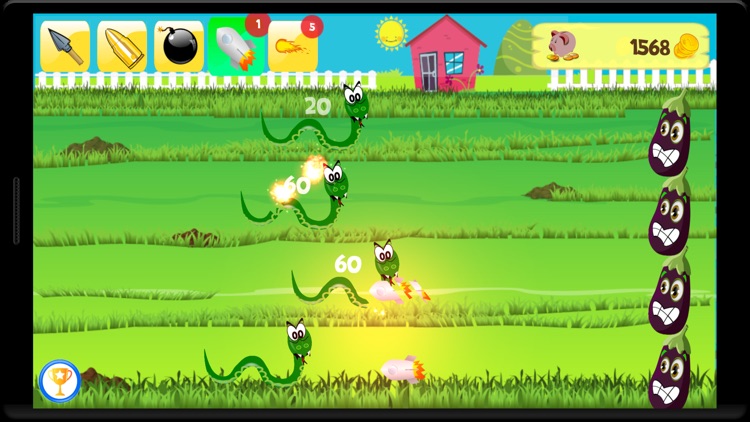 Garden Attack Math Learn Game screenshot-8