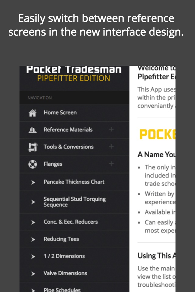 PocketTradesman Pipefitter screenshot 2