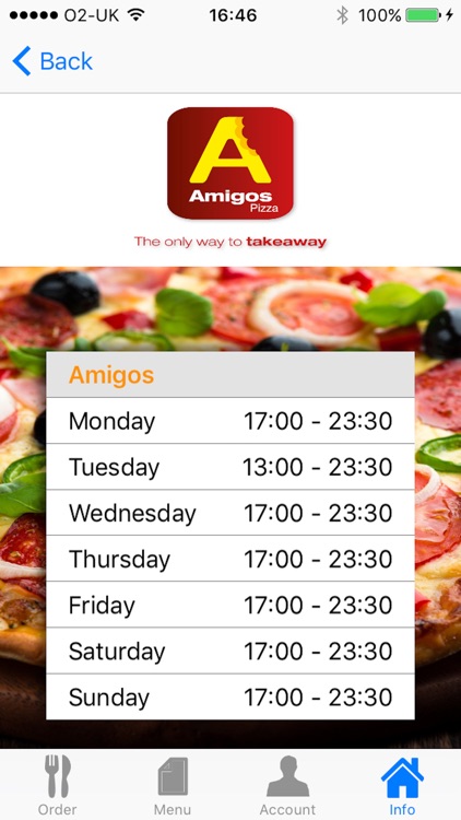 Amigos pizza deals