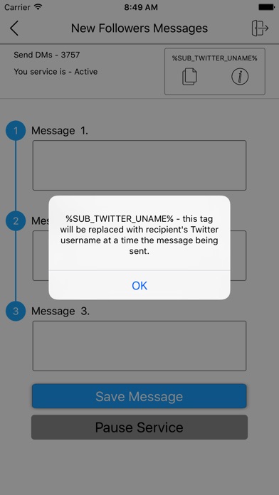 Auto DM for Twitter screenshot 4
