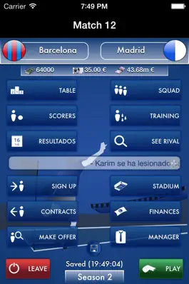 Game screenshot iClub Manager mod apk