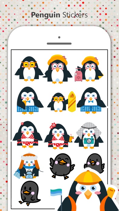 Cute Penguin Stickers.! screenshot 4