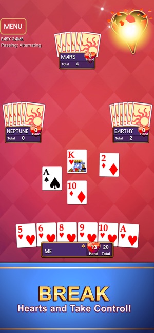 Hearts - Classic Card Game(圖4)-速報App