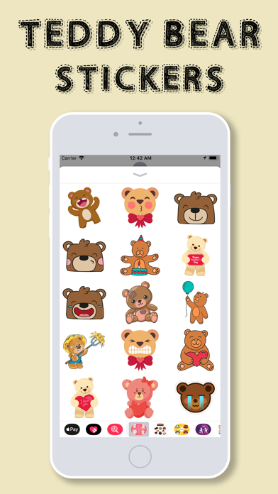 How to cancel & delete Teddy Bear Day Stickers from iphone & ipad 3