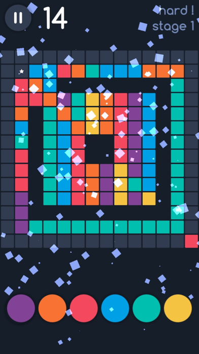 Clear It - Super Color Puzzle screenshot 2