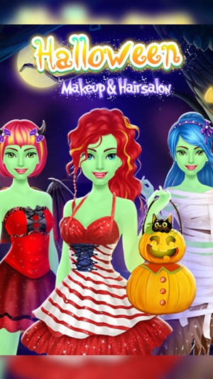 Halloween Makeup and Hairsalon