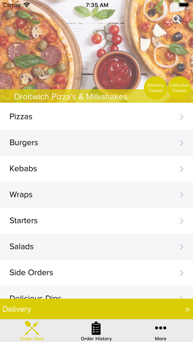 Droitwich Pizzas And Milkshake screenshot 2