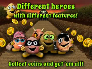 스크린샷 5 POTATO STORY - action runner fun game iphone