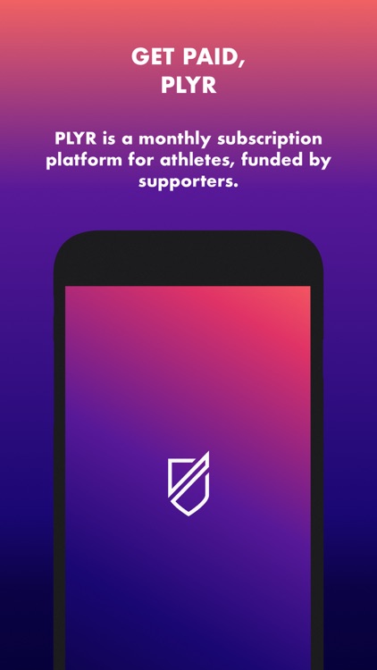 PLYR - Athlete Funding