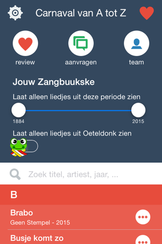 Zangbuukske for Carnaval screenshot 2