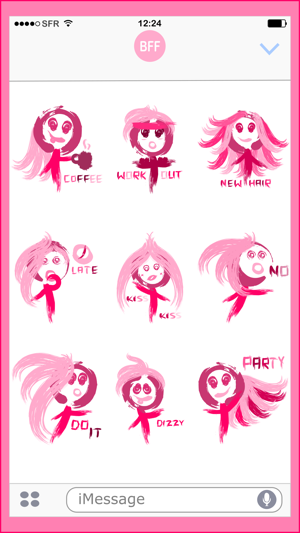 Paint It Pink - Stickers pack(圖3)-速報App