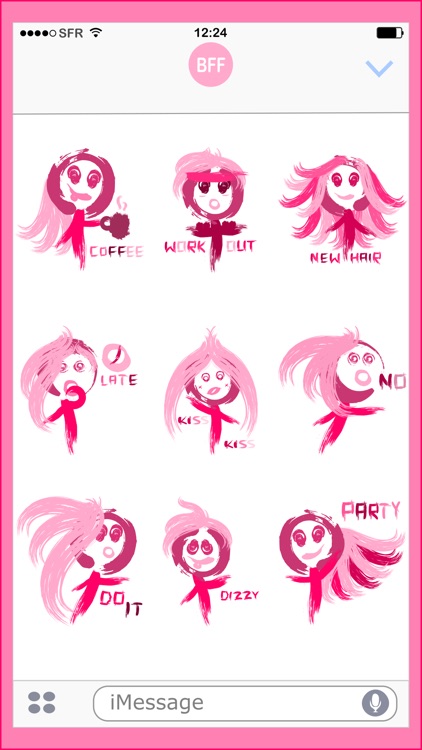 Paint It Pink - Stickers pack