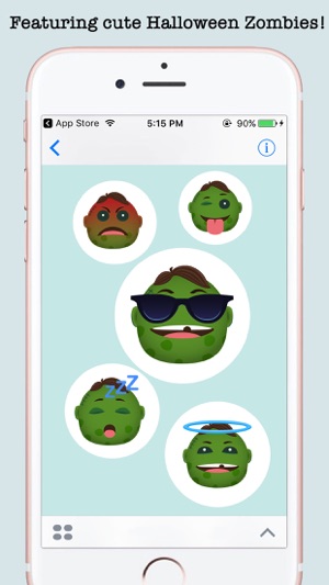 Zombies Halloween Emojis(圖4)-速報App