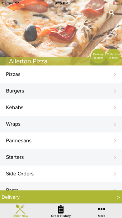 Allerton Pizza screenshot 2