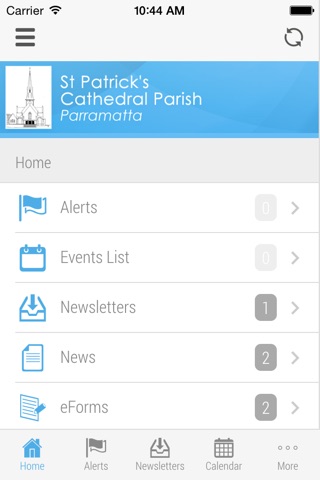 St Patrick's Cathedral Parish Parramatta screenshot 2