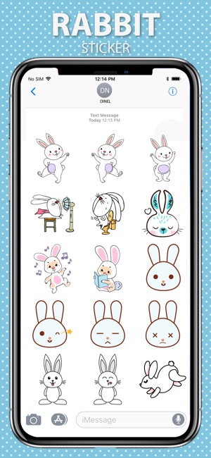 Rabbit Stickers Pack(圖2)-速報App