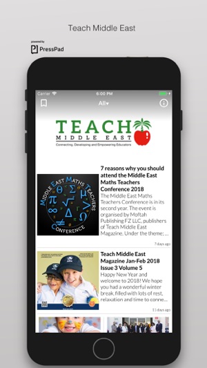 Teach Middle East(圖1)-速報App