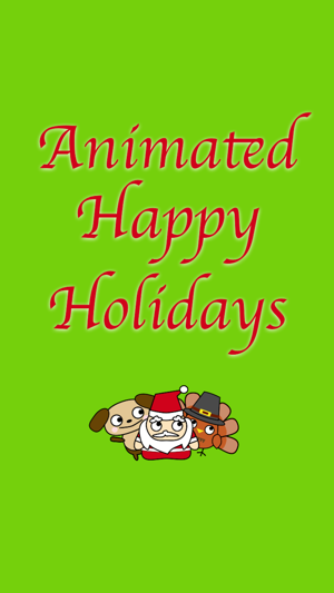 Animated Happy Holidays