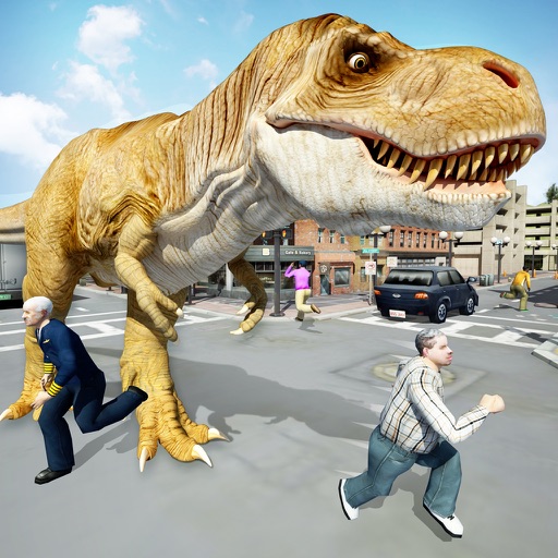 Dinosaur City Simulator Games Icon